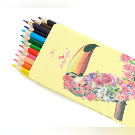 Моливи - цветни - 12 броя - 65026