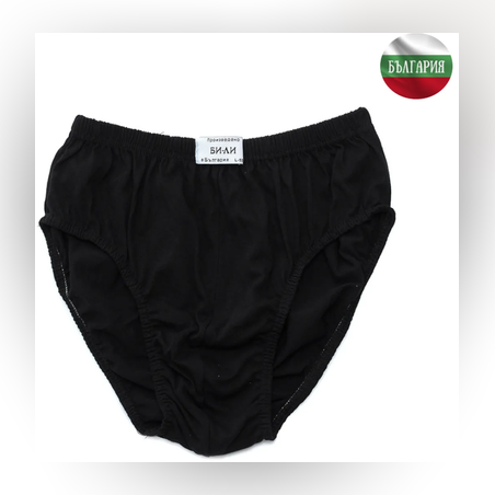 Мъжки слип - Черен - 50/М - 060670