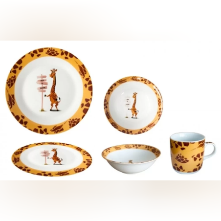 ДЕТСКИ СЕРВИЗ 3 ЧАСТИ ЖИРАФЧЕ