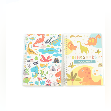 Тефтер - А6 - 80 листа - Спирала - PVC корица 65349