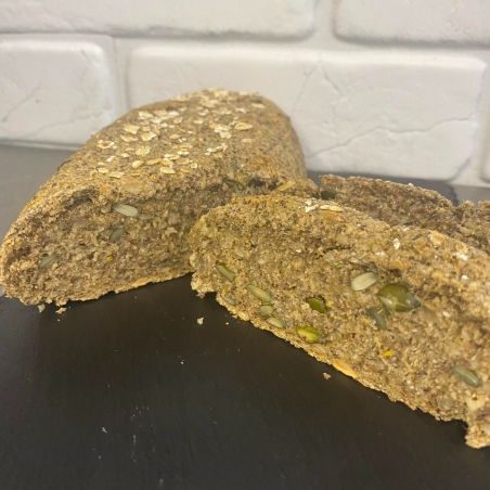 ХЛЯБ БЕЗ ГЛУТЕН С ОВЕС И СЕМЕНА 