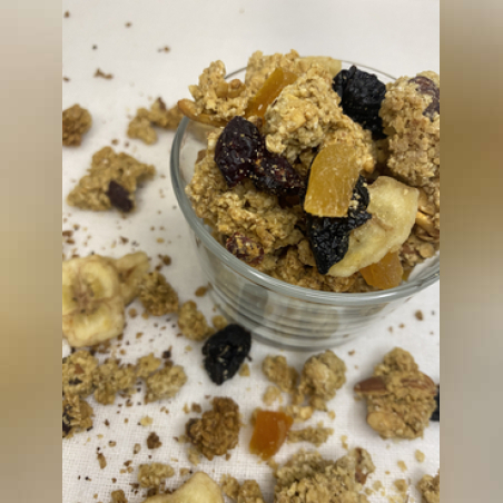 ДОМАШНА ГРАНОЛА С ЯДКИ И СУШЕНИ ПЛОДОВЕ
