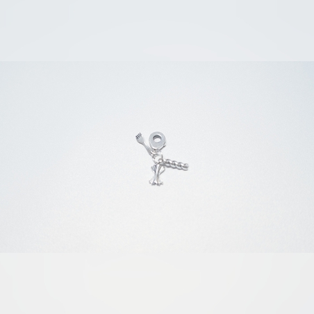 Silver Pendant - Pasta Pesto