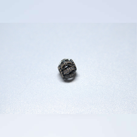 Silver pendant - Crown Cage 1