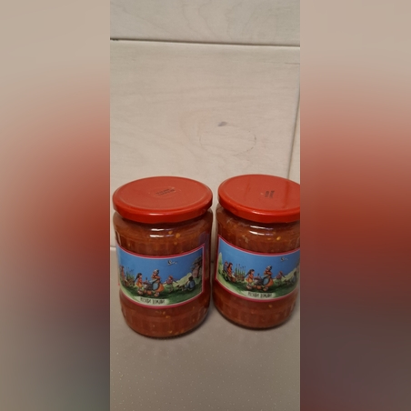 Розов домат- консервиран 560гр.