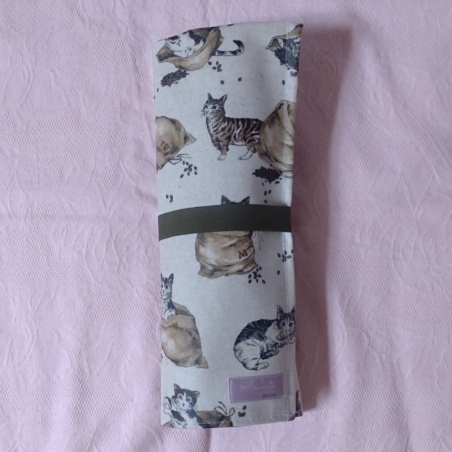 Pointe Shoes Case_Coffee Cat(Vanilla)