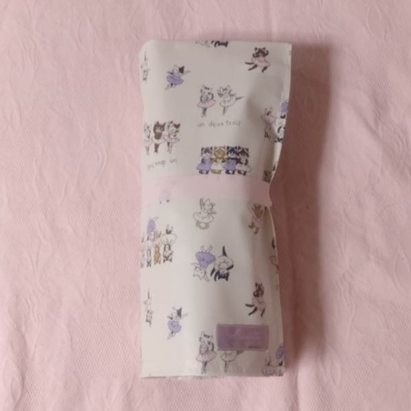 Pointe Shoes Case_Ballerina Cat(White)