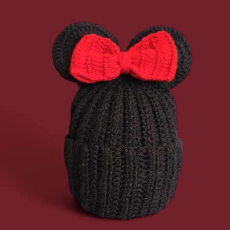 Комплект шапка Мини Маус и шал