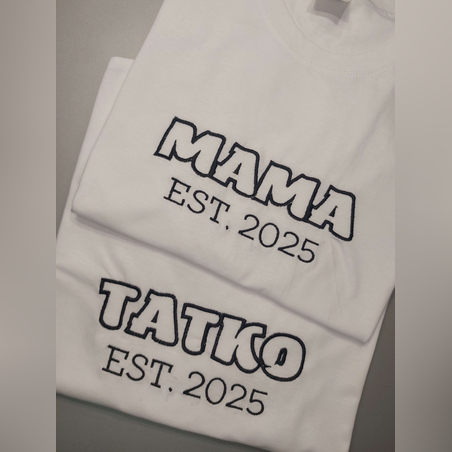 Комплект тениски „Мама и Татко“