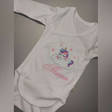 Бебешко боди с еднорог