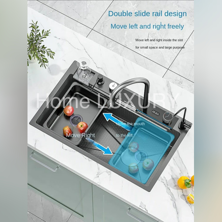 Новата Mултифункционална кухненска мивкa 80x45x22