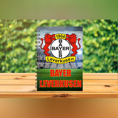 Тефтер Bayer Leverkusen размер А5