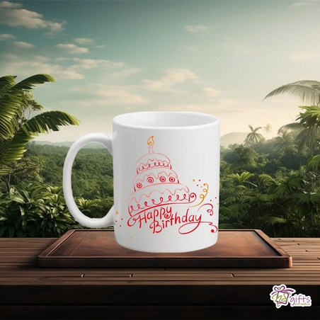 Чаша Happy Birthday