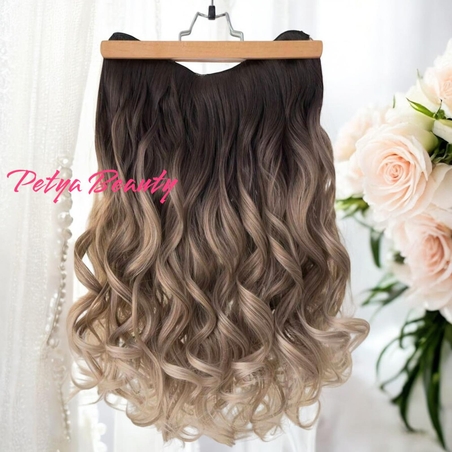 /Премиум/ екстеншън от 1 част в цвят - БАЛЕАЖ (ВЪЛНИ)