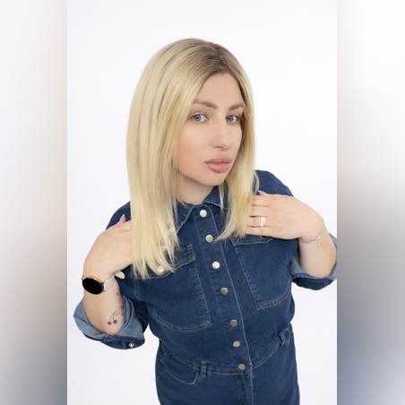 Перука - 100% естествен косъм - ИВАНА