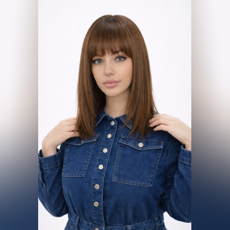 Перука - 100% естествен косъм - АЛEНА