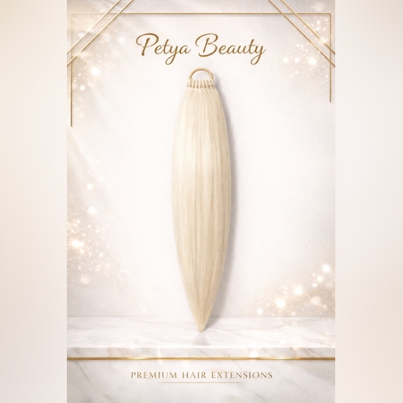 Опашка с ластик - Русо 613 65см (РЪЧНА изработка)