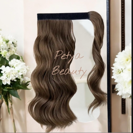 Опашка с лента/кичур - No: 6 на вълни