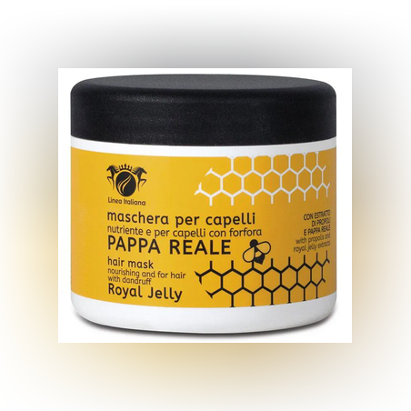 Маска за коса с пчелно млечице и прополис за проблемен скалп LINEA ITALIANA PAPPA REALE MASK (500 ml)