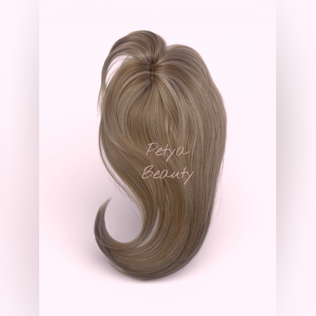 Тупе - ТЪМНО РУСО с бретон