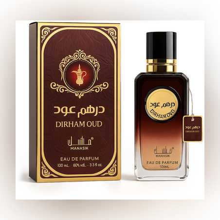 Арабски МЪЖКИ парфюм - MANASIK - DIRHAM OUD 100мл