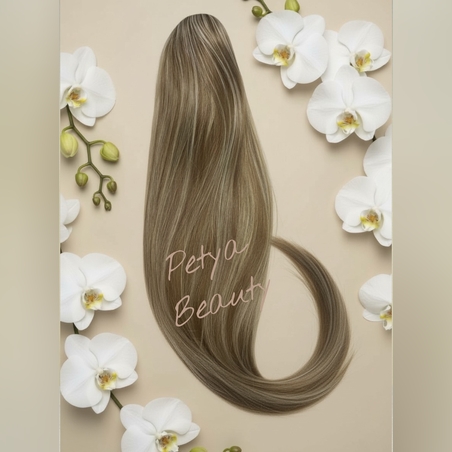 Опашка с мрежа и ластик - Медно русо