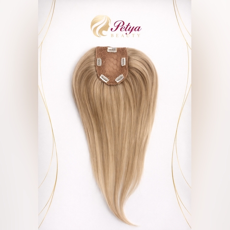 Тупе - 100% естествен косъм – Модел МАКСИ - Тъмно русо