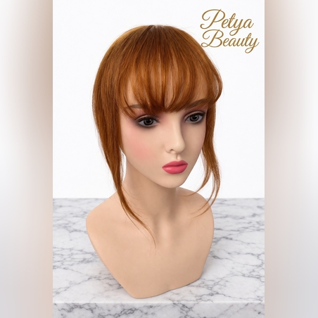 Тупе - 100% естествен косъм – Модел МИНИ - Джинджър