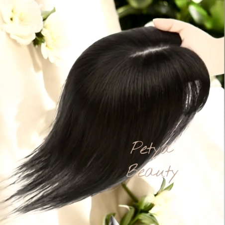 Тупе - 100% естествен косъм - Натурално Черно (1B)