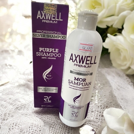 Шампоан за интензивно неутрализиране на топли нюанси AXWELL 330 мл