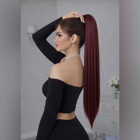 Опашка с шнола - Бургунди