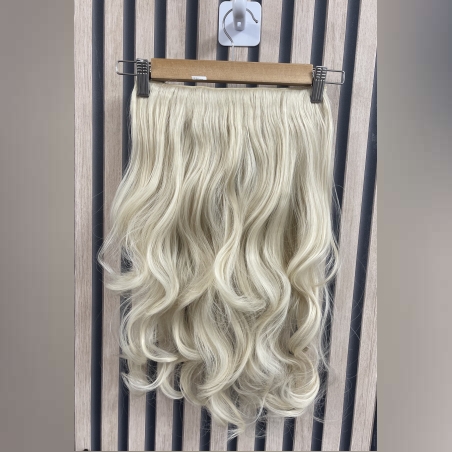 Премиум Комплект екстеншън от 1 част в цвят - Светло рус (ВЪЛНИ), МОДЕЛ 3