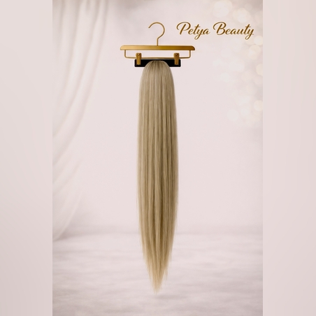 PREMIUM - Луксозна опашка - Пясъчно русо преливащо с шнола
