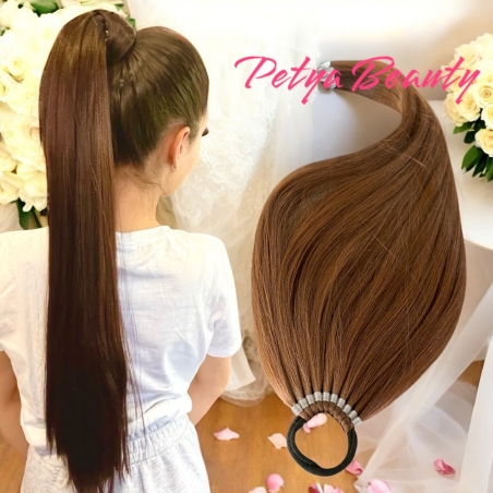 Опашка с ластик - Шоколад с канела