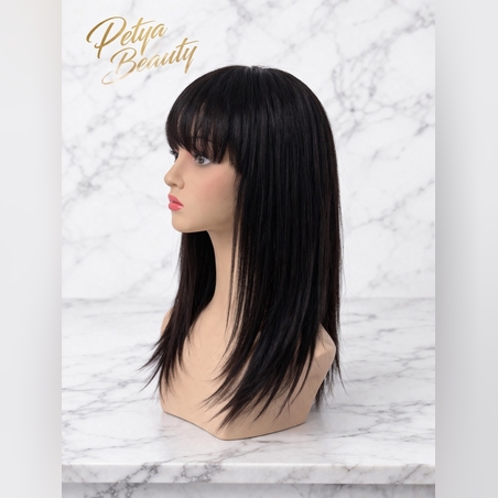 Перука - 100% естествен косъм - ЕВЕЛИН