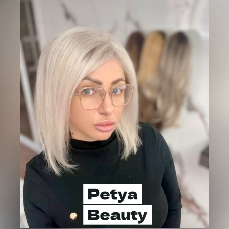 Перука - 100% естествен косъм - ЛИДИЯ