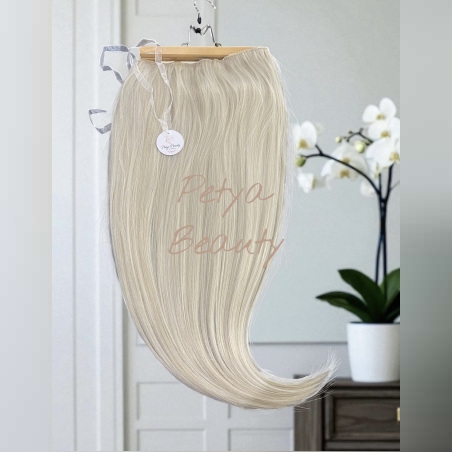 /ПРЕМИУМ/ екстеншън от 1 част в цвят - Бяло рус