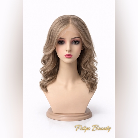 Перука - 100% естествен косъм - МАЛЕНА