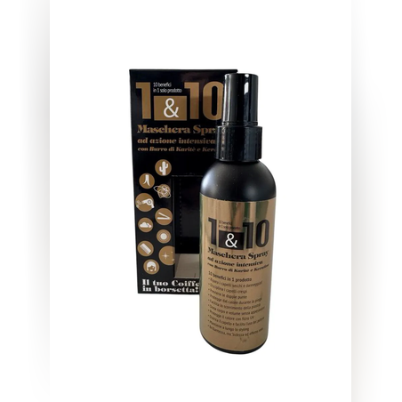 Силно възстановяващ спрей реконструктор с 10 действия BioLife Maschera Spray 1 & 10 Gold (150 ml)
