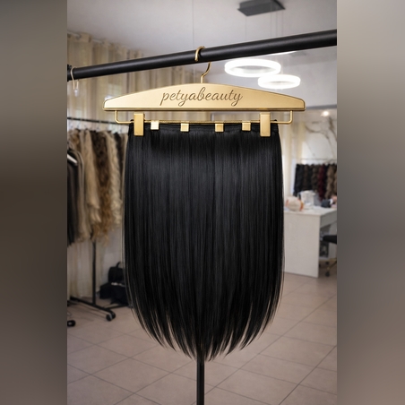 Комплект екстеншън от 4 части в цвят - ЧЕРЕН /200 грама/