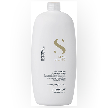 Шампоан за диамантен блясък ALFAPARF SEMI DI LINO DIAMOND ILLUMINATING LOW SHAMPOO 1000ml