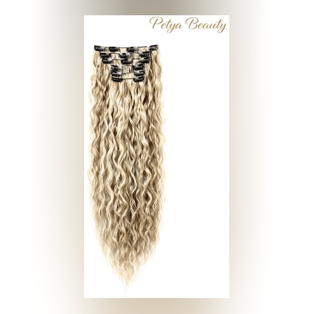 Комплект екстеншън от 6 части в цвят - КИЧУРИ ( КЪДРИЦИ)