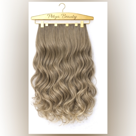 Екстеншън на цял ред /ПРЕМИУМ/ - БЕЖОВО РУСО (ВЪЛНИ)