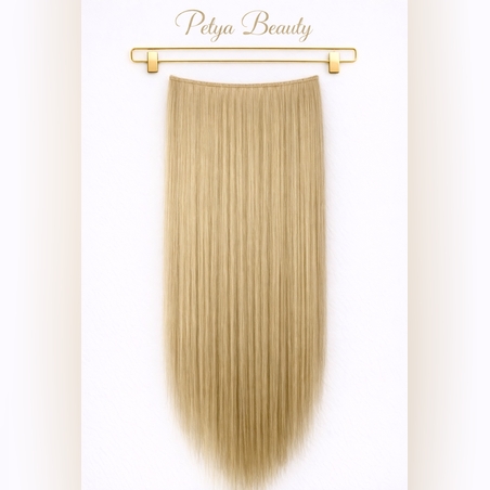 Комплект екстеншън от 9 части - ТЪМНО РУСО