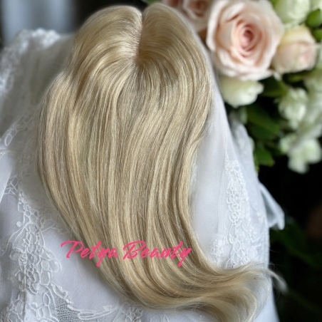 Тупе - 100% естествен косъм - Светло Русо