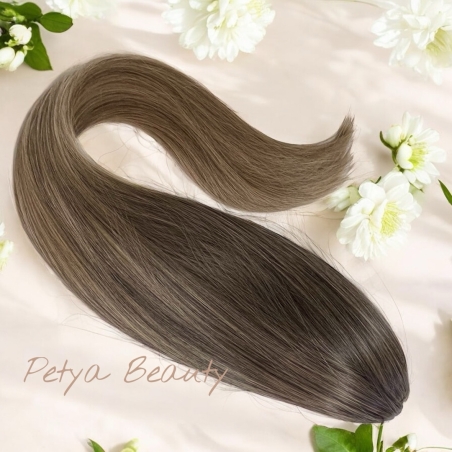 PREMIUM - Луксозна опашка - БАЛЕАЖ с мрежа и ластик