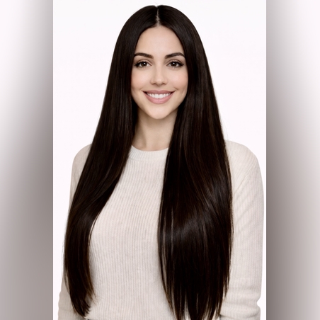 Перука - 100% естествен косъм - ВИКТОРИЯ