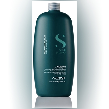 Възстановяващ шампоан с бамбук ALFAPARF SEMI DI LINO RECONSTRUCTION REPARATIVE SHAMPOO 1000ml