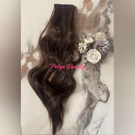 Опашка с лента/кичур - No: 4 на вълни