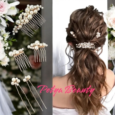 Комплект от 5 части - перли